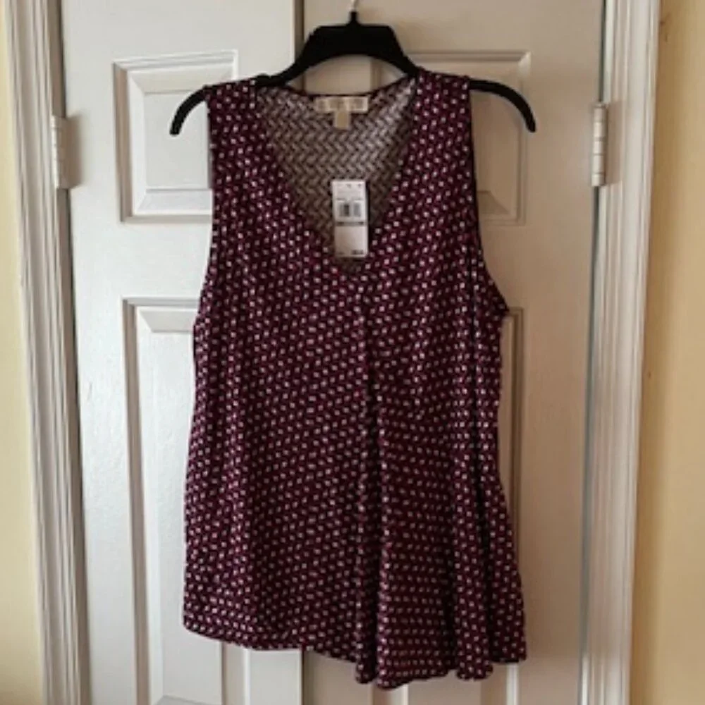 Michael Kors Dressy Tank Top 1X - New - Picture 1 of 1